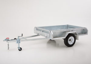 7x4 Heavy Braked Single Trailer