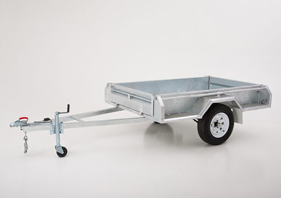 7x4 Heavy Braked Single Trailer
