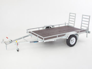 Mini Custom Trailer with white background